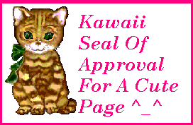 Kawaii seal of Approval for a cute page